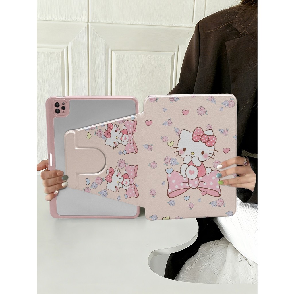 Dành Cho Xiaomi Pad 7 MI Pad7 Pro 11.2 inch 2024 Xoay 360 Vỏ Bảo Vệ Máy Tính Bảng Acrylic Mới Xiaomi