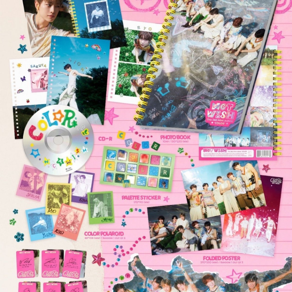 [NCT Album] NCT WISH MINI3 Album K-POP chưa mở