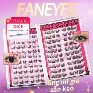 Miếng Mỏng Nhỏ Phong Cách Thường Ngày Lông Mi Giả Dung Tích Lớn Không Keo Mẹ Cảm Thấy Dày Lông Mi Tự Nhiên Manu