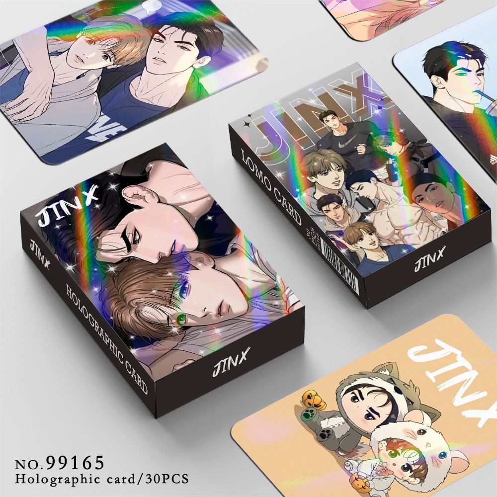 92 Chiếc Lomo Thẻ JINX Joo Jae-kyung Kim Dan BL Series Truyện Tranh Sưu Tập Đồ Chơi Quà Tặng Cho Ngư