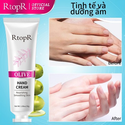 Rtopr Kem Dưỡng Da Tay Chiết Xuất ô Liu Dưỡng Ẩm Chống Lão Hóa Và Làm Trắng Da Giúp Chăm Sóc Làm Mềm Mịn Da Tay 30g