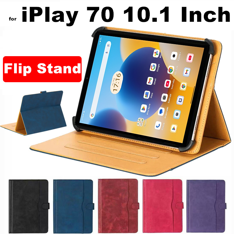 Dành Cho ALLDOCUBE iPlay 70 iPlay70 10.1 Inch Đa Năng Ốp Lưng Đa Năng Máy Tính Bảng Xem Lật Da Đứng 