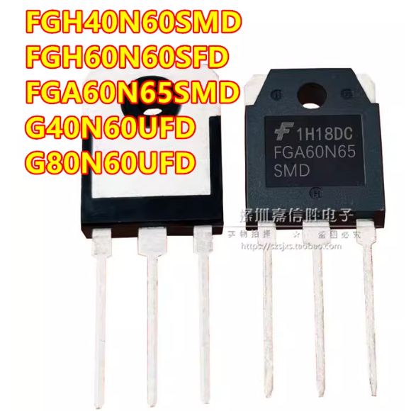 5 CÁI * Máy hàn biến tần FGH40N / 60N60 / FGA60N65SMD / SFDG40N / 80N60UFD IGBT