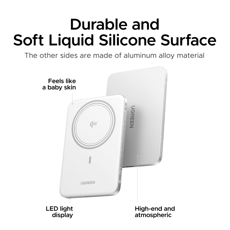 [Siêu mỏng] Sạc dự phòng UGREEN 15W 5000mAh USB-C 20W Tương thích với iPhone 17 Series | BigBuy360 - bigbuy360.vn