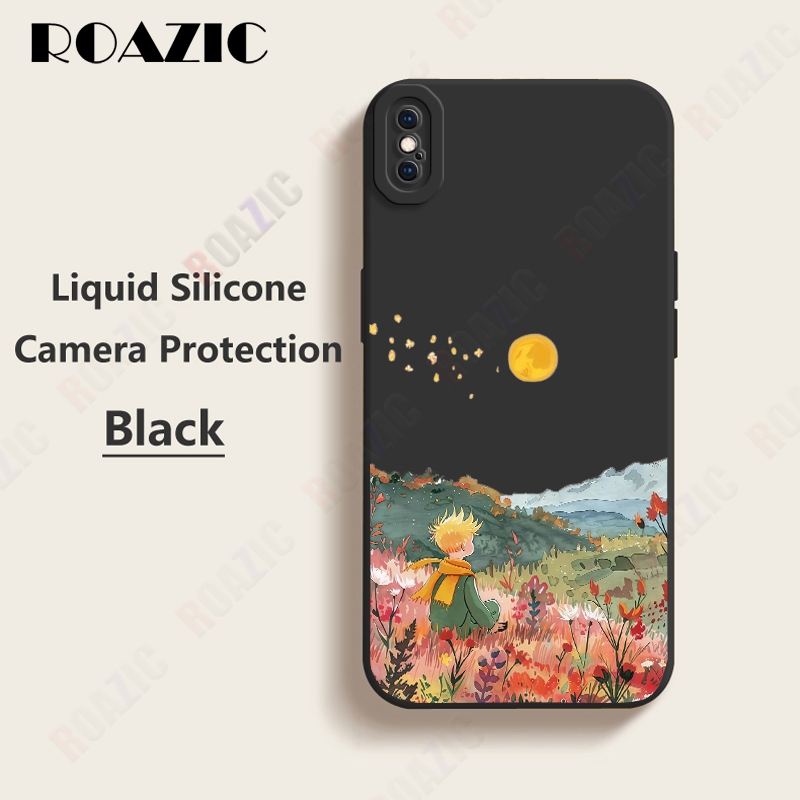 Vỏ TPU Silicon Lỏng Tương Thích Cho iPhone 8 7 6 6S Plus SE 2020 XS Max XR XS X Hoàng Tử Bé Thưởng T