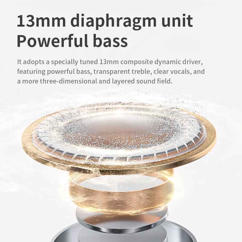 Tai nghe Lenovo EA175 Tai nghe không dây đích thực HD Stereo HIFI Độ trễ thấp có Mic Bluetooth 5.4 | BigBuy360 - bigbuy360.vn