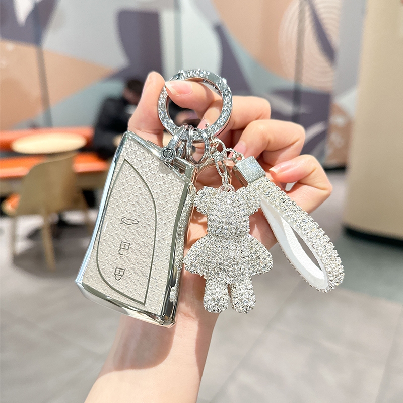 Trend Mall Chìa Khóa Xe Ô Tô Hộp Đựng Móc Khóa Cho Xe Lexus NX IS RX ES GX LX LS UX GS 200 260 300 3