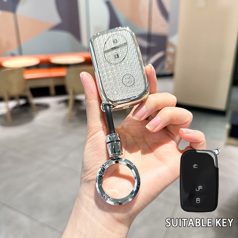 Trend Mall Chìa Khóa Xe Ô Tô Hộp Đựng Móc Khóa Cho Xe Lexus NX IS RX ES GX LX LS UX GS 200 260 300 3