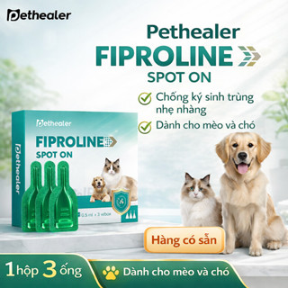 Nhỏ gáy chăm sóc định kỳ cho chó mèo | 1 hộp 3 ống | Dịu nhẹ, dễ dùng | Có sẵn tại HCM