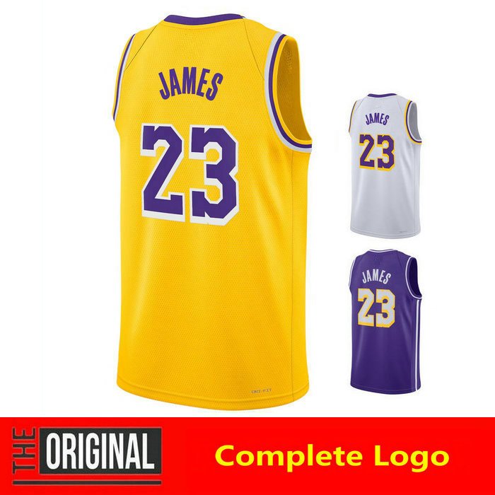Áo bóng rổ mới 23 Lebron James Jersey