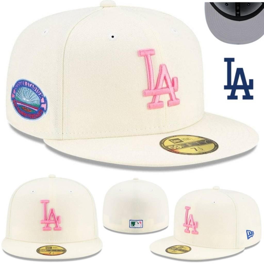 Mũ Lưỡi Trai Thêu Chữ los angeles dodgers Cá Tính