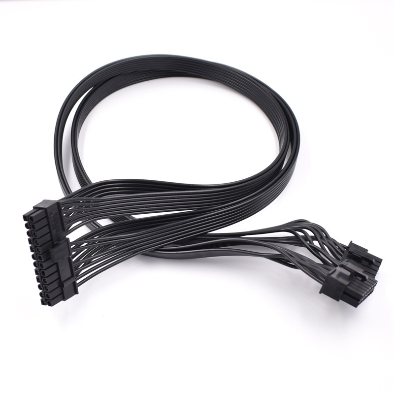 Cáp tay nguồn PSU 14 Pin + 10 Pin sang ATX 24 Pin cho Corsair HX750i / HX850i / HX1000i / HX1200i