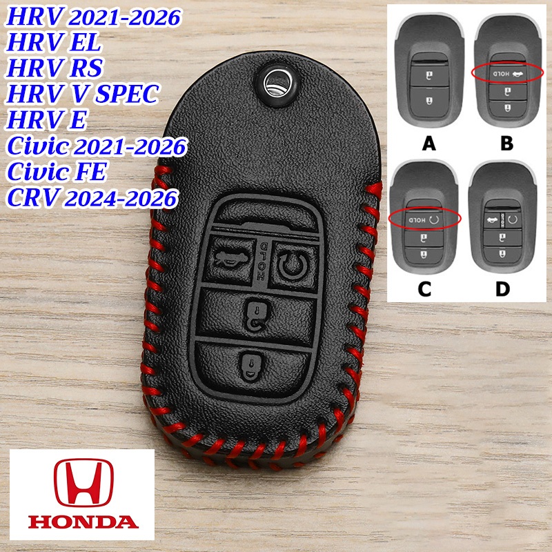 Vỏ chìa khóa xe HONDA 2025 HRV E Civic FE HRV RS Mới CRV HRV V SPEC EL Mới New Civic 2026 Vỏ chìa kh