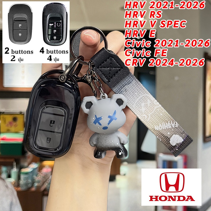 Vỏ chìa khóa HONDA 2026 Civic FE HRV E Mới CRV 2025 HRV RS HRV V SPEC Mới Civic Mới Vỏ chìa khóa xe