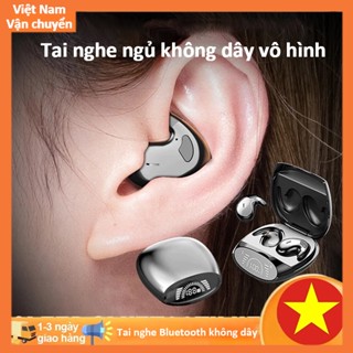 Tai nghe Bluetooth không dâyTWS, chống nước IPX7, khử tiếng ồn, màn hình LED vô hình, tai nghe ngủ trong tai, tai nghe chơi game không có độ trễ