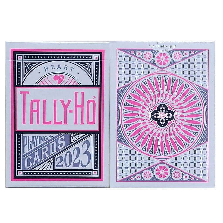 Tally-Ho Heart Playing Cards Circle Back Deck USPCC Poker Collection Card Games