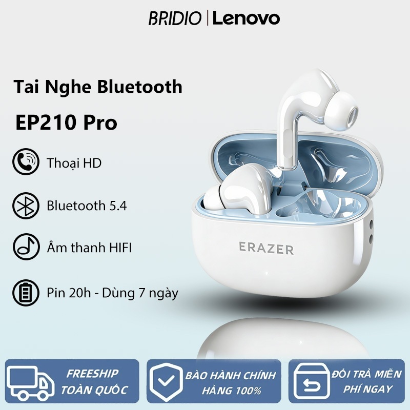 Tai Nghe Bluetooth Lenovo Erazer Ep210 Pro HIFI Stereo Giảm Tiếng Ồn Thông Minh Pin Dung Lượng Lớn | BigBuy360 - bigbuy360.vn