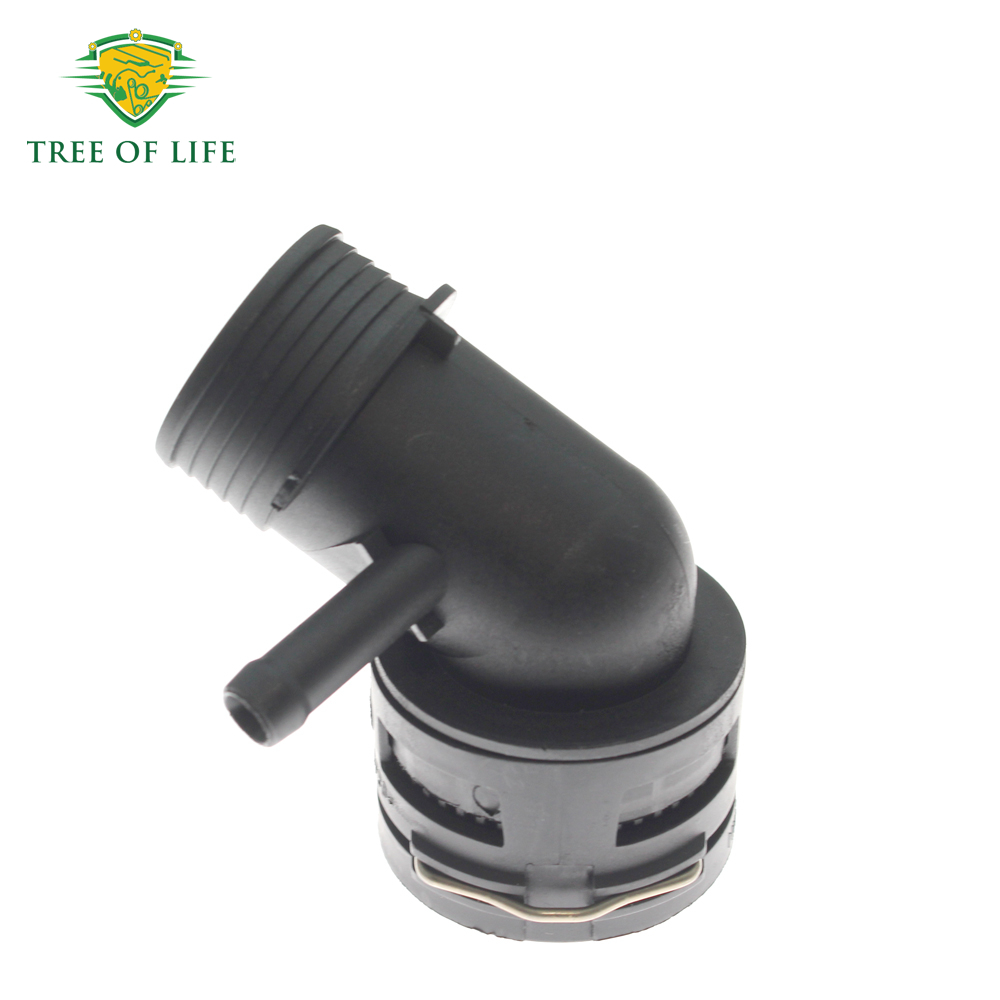 Đầu nối ống nước làm mát ô tô mới Bộ chuyển đổi tản nhiệt ống trên cho Q7 VW Touareg 7L TDI 7L612229