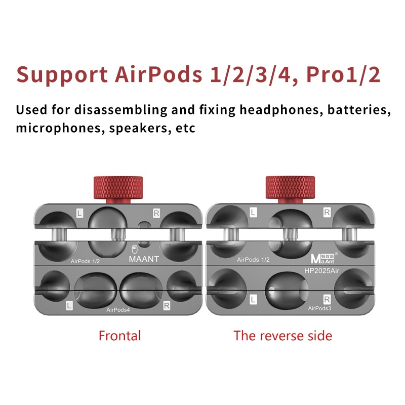 Tai nghe cố định Thích hợp cho AirPods 1 / 2 / 3 / 4, Sửa chữa và cố định pin AirPods Pro 1 / 2