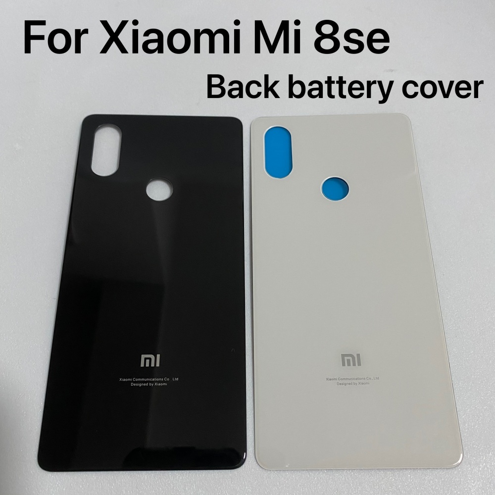 Dành Cho Xiaomi Mi8 se Ốp điện thoại Pin Mi 8SE Vỏ Cửa Kính Phía Sau