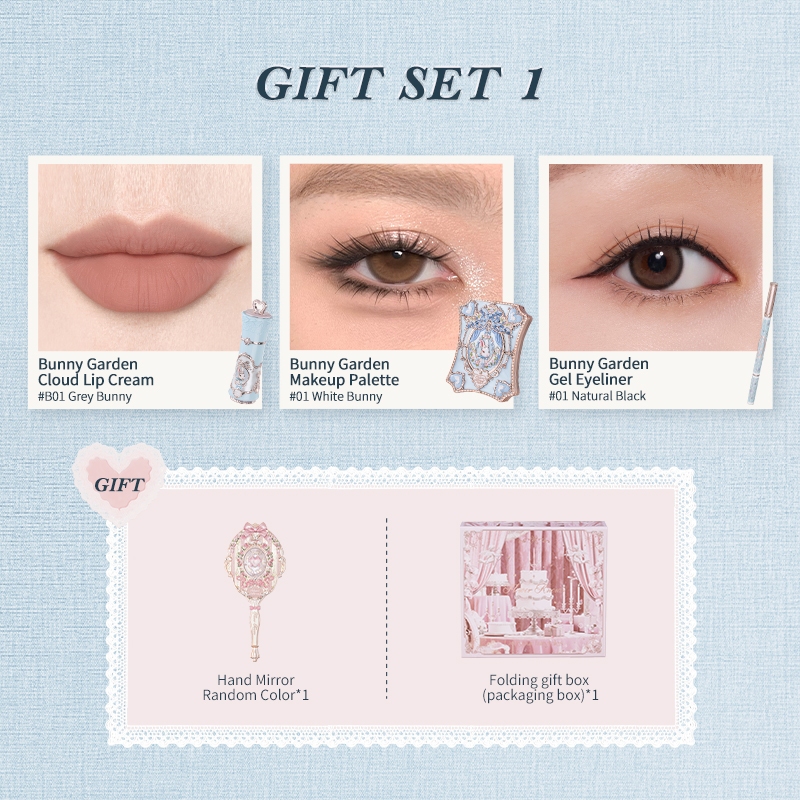 Bộ sưu tập trang sức của Flower Knows Shell / Bộ quà tặng trang điểm cùng màu[Local delivery] | BigBuy360 - bigbuy360.vn