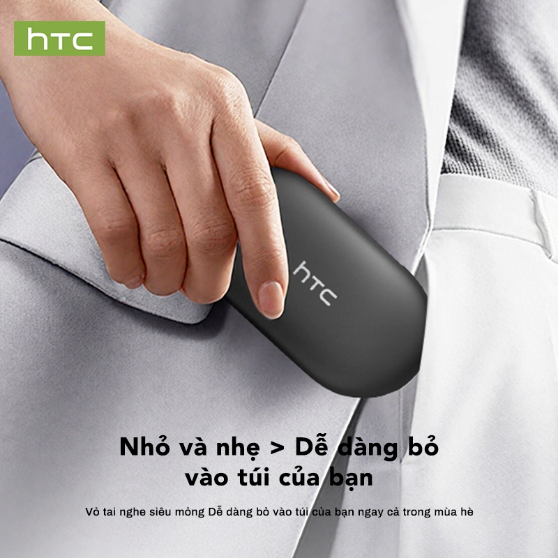 HTC NE57 Tai nghe phiên dịch  AI dịch thuật đồng thời 134 ngôn ngữ  Bluetooth 6.0  Âm thanh nổi HiFi  Thiết kế thời trang Tai nghe không dây | BigBuy360 - bigbuy360.vn