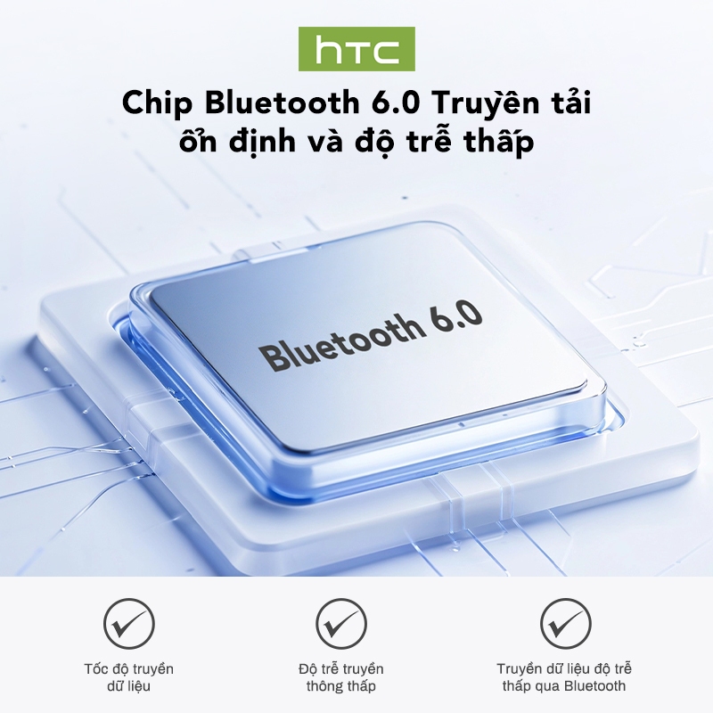 HTC NE57 Tai Nghe Phiên Dịch AI Dịch thuật AI Bluetooth 6.0 Hỗ trợ 134 ngôn ngữ  Tai nghe không dây Âm thanh chất lượng cao Thiết kế thời trang Pin 400mAh | BigBuy360 - bigbuy360.vn