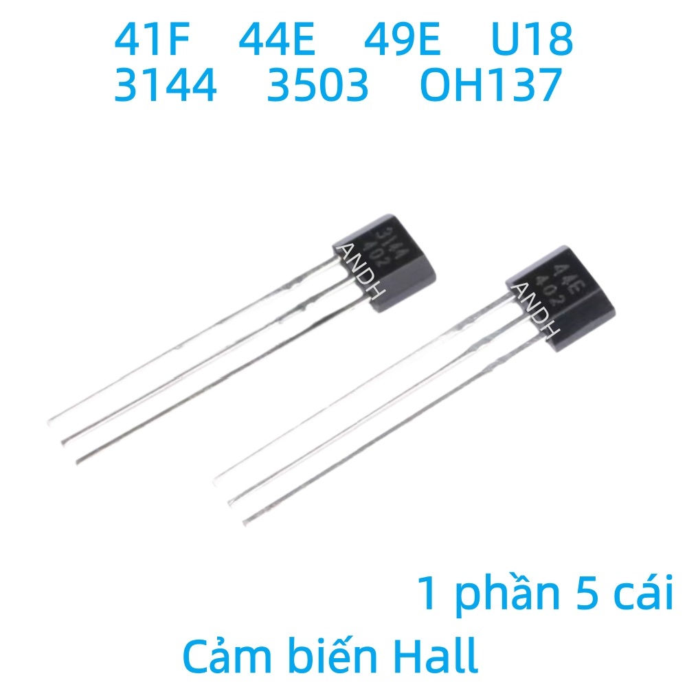 Thương hiệu mới 3144 / 3503 / 41F / 44E / 49E / OH137 / U18 Cảm biến từ tính Công tắc hiệu ứng Hall