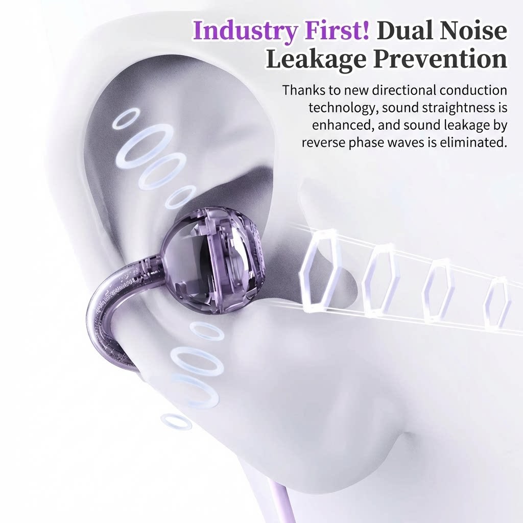 NEWMSNR (Vỏ miễn phí) 2026 Tai nghe có dây mới HIFI Chất lượng âm thanh Tai nghe nhét tai Type-C không đau Tai nghe kẹp tai AI Tai nghe cuộc gọi siêu trong suốt Tai nghe nhét tai chống mồ hôi chạy bass Earubds | BigBuy360 - bigbuy360.vn