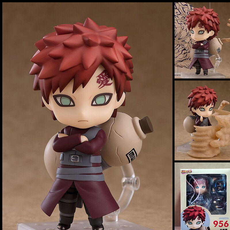 Hình Anime Naruto Shippuden 10cm #956 - Mô hình sưu tập nhân vật hành động Gaara, Mô hình khớp nối c