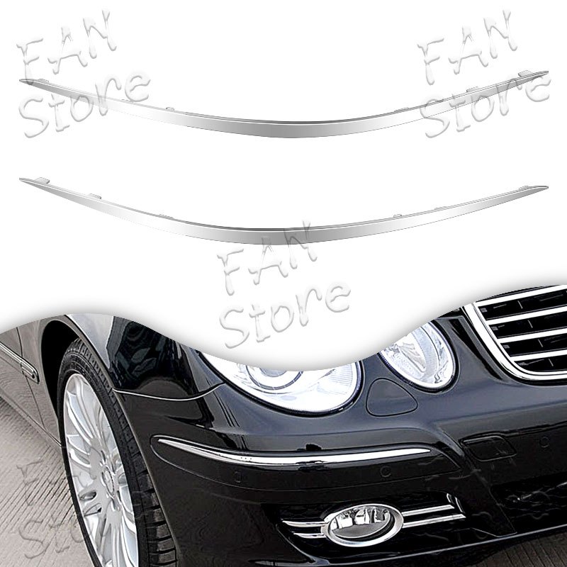 Ốp Trước Ô Tô Đúc Dải Chrome Viền Cho 2007-2009 W211 Mercedes Benz E320 E350 E550, E63 AMG 211885232