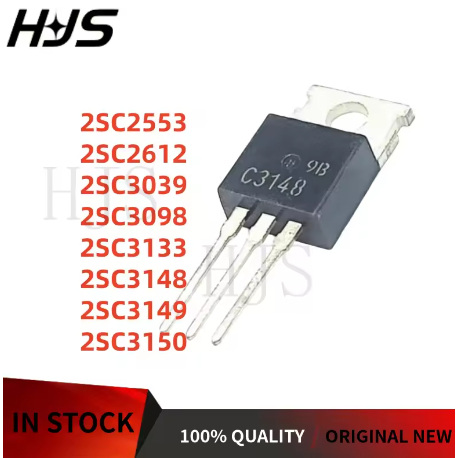 5 CÁI * 2SC2553 2SC2612 2SC3039 2SC3098 2SC3133 2SC3148 2SC3149 2SC3150 C2553 C2612 C3039 C3098 C313
