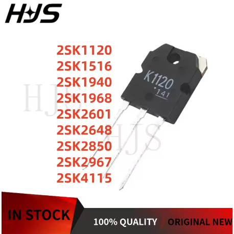 5 CÁI * 2SK1120 2SK2648 2SK1516 2SK2967 2SK2850 2SK4115 2SK1968 2SK2601 2SK1940 K1120 K2648 K1516 K2