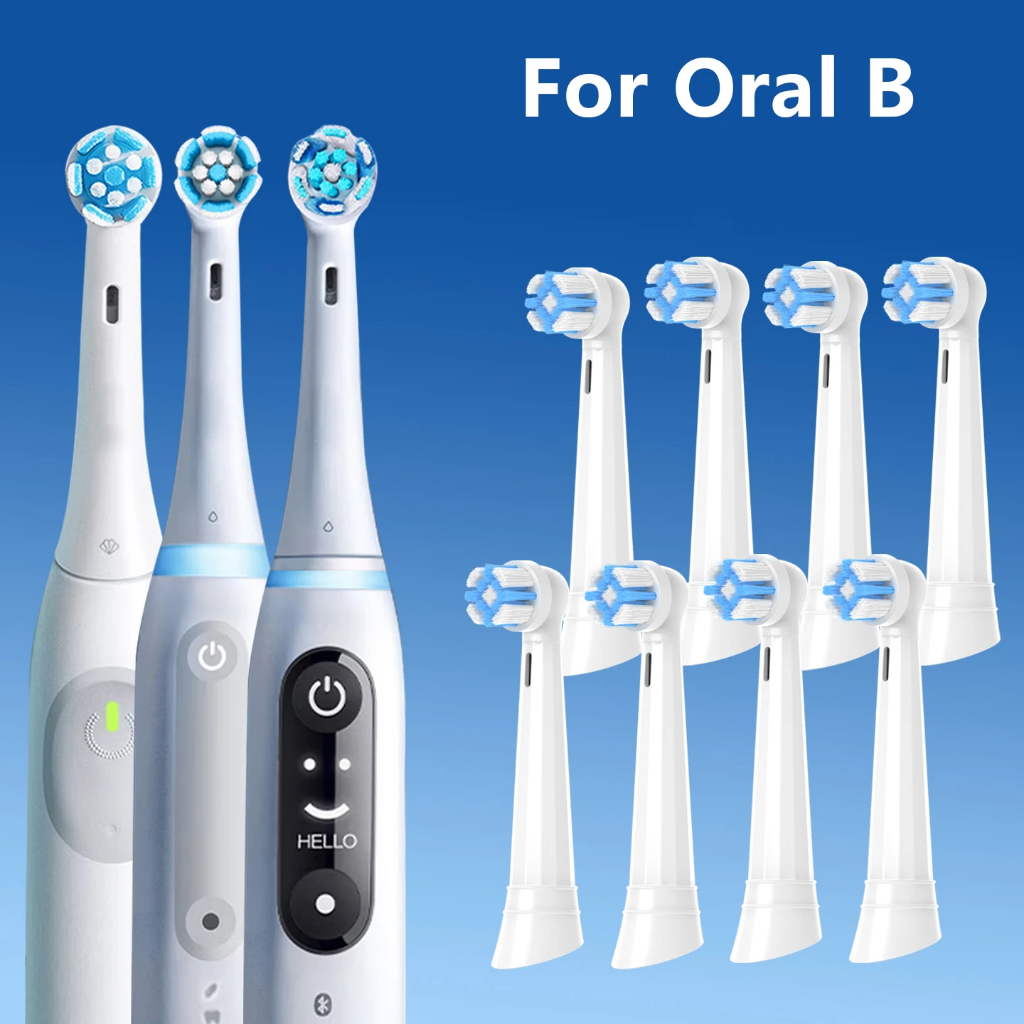6 Chiếc Đầu Bàn Chải Đánh Răng Thay Thế Tương Thích Với Bàn Chải Đánh Răng Điện Oral B iO2 iO3 iO4 i