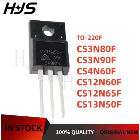 5 CÁI * Thương hiệu mới TO-220F CS3N80F CS3N90F CS4N60F CS12N60F CS12N65F CS13N50F 3N80F 3N90F 4N60F