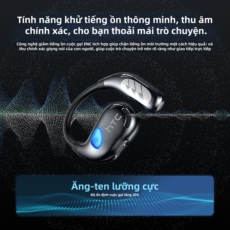 HTC NE69 Tai Nghe Phiên Dịch AI Tai Nghe Ngủ Đa Năng Bluetooth 6.0, Âm Thanh Hi-Fi Cao Cấp  Khử Tiếng Ồn ENC Hiệu ứng ánh sáng LED Chống Nước IPX7, Thiết Kế Không Dây | BigBuy360 - bigbuy360.vn