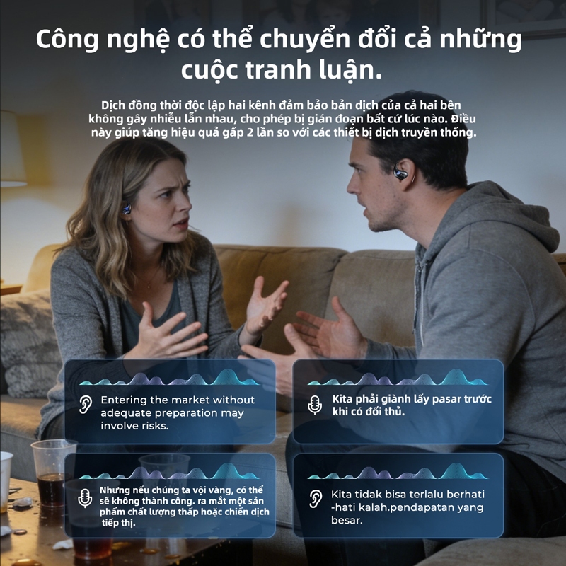 HTC NE69 Tai Nghe Phiên Dịch AI Tai Nghe Ngủ Đa Năng Bluetooth 6.0, Âm Thanh Hi-Fi Cao Cấp  Khử Tiếng Ồn ENC Hiệu ứng ánh sáng LED Chống Nước IPX7, Thiết Kế Không Dây | BigBuy360 - bigbuy360.vn