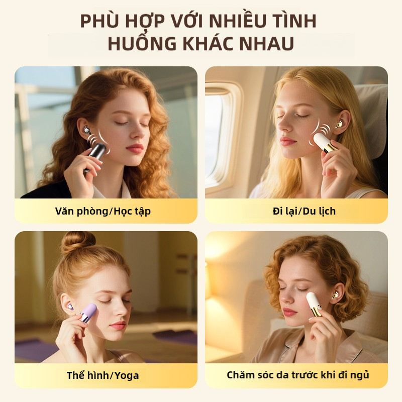 S13 Tai Nghe Bluetooth 6.0 Massage Rung Mát Xa Thư Giãn Cơ Thể Giảm Mệt Mỏi Không Dây Chống Nước IPX5 Bảo Hành 1 Năm Cô Gái Hạnh Phúc | BigBuy360 - bigbuy360.vn