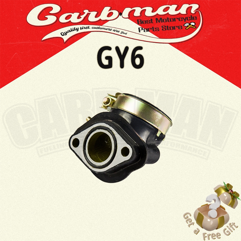 Ống nạp bộ chế hòa khí GY6 125cc 150cc Engine Scooter ATV