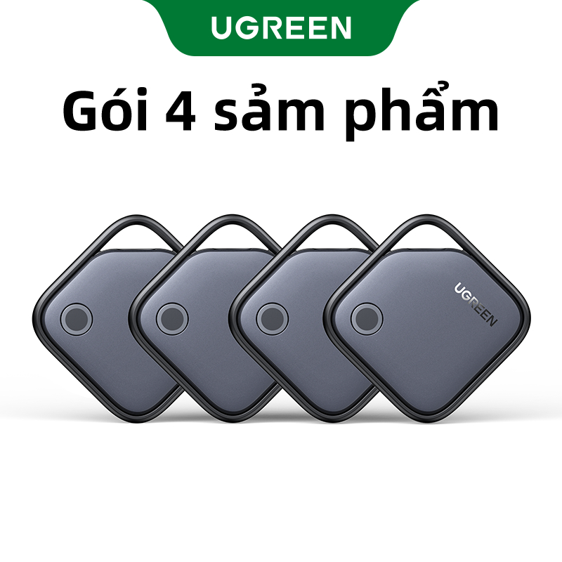 Thẻ thông minh UGREEN GPS Tracker Bluetooth5.0 Bên trái nhắc nhở Pin có thể thay thế Công cụ tìm kiế