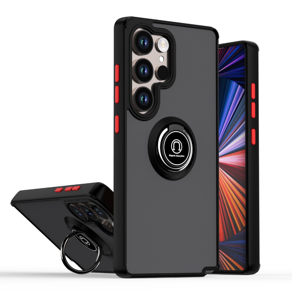 Ốp lưng cho Samsung Galaxy S26 Ultra 5G SamsungGalaxyS26Ultra Ốp điện thoại ô tô Giá đỡ vòng từ tính