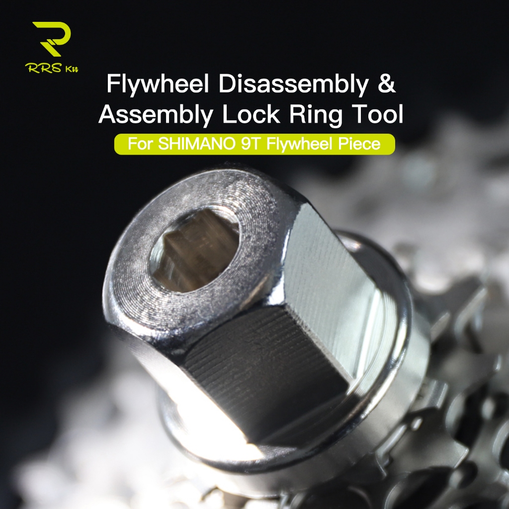 R SKit Bánh đà tháo lắp - Dụng cụ khóa vòng dành cho Shimano XTR M9200/M8200