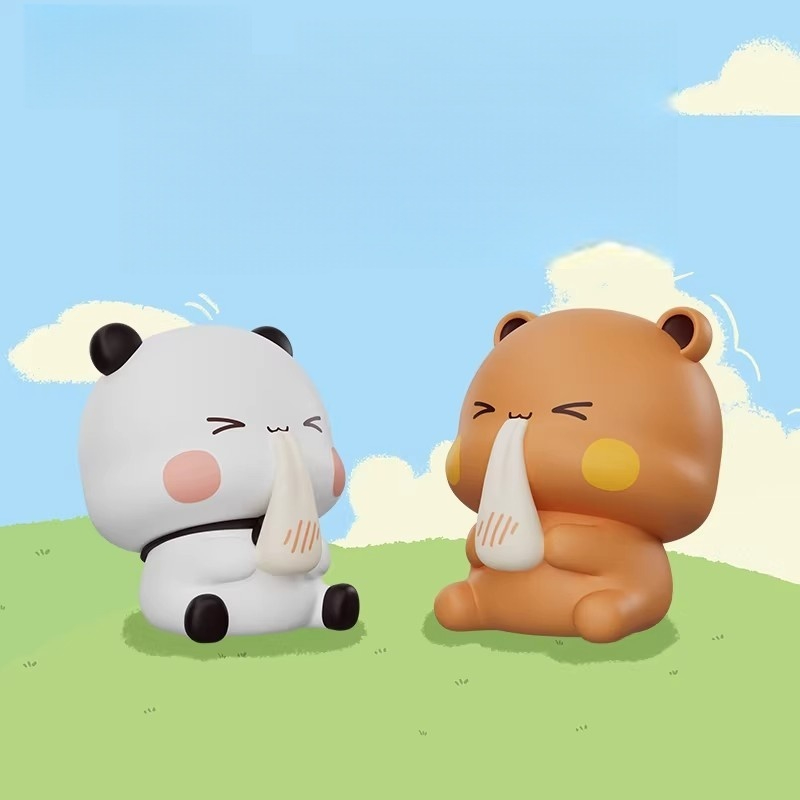 Hộp mù Yier & Bubu Series 2 | Bức tượng đồ chơi nghệ thuật hợp thời trang | Trang trí bàn làm việc d