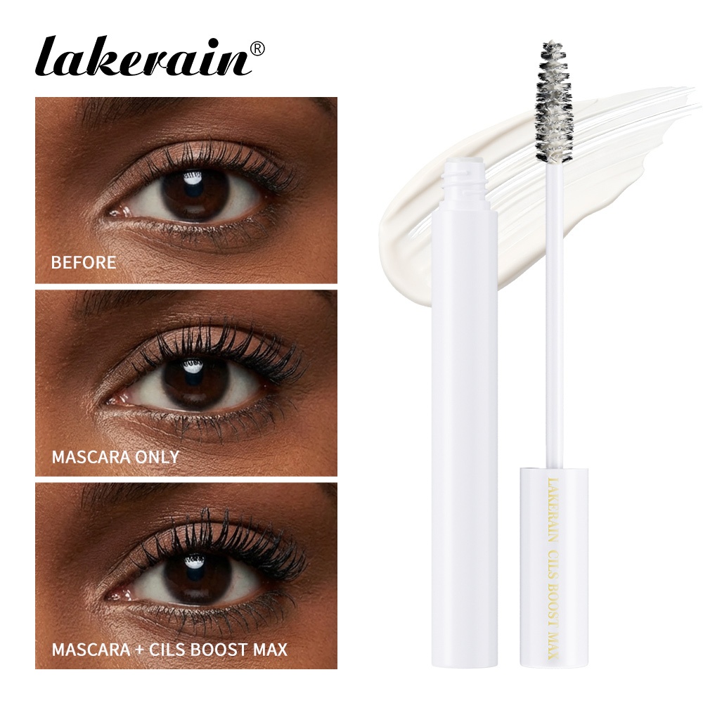Lakerain Cils Boost Max Voluminous Enhancing Mascara Primer, Chống nhòe, Chống nước Vitamin B5 & Vit