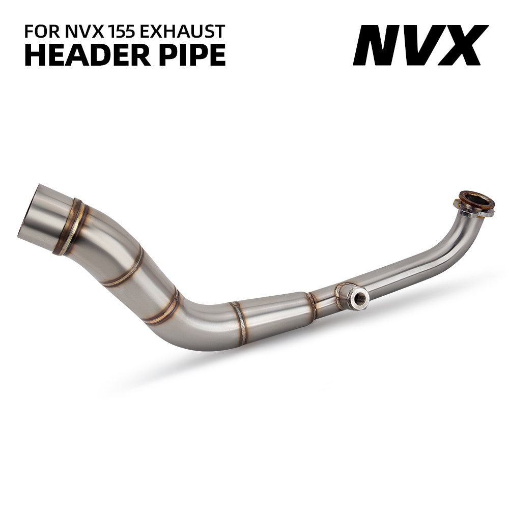 Ống xả xe máy Liên kết phía trước Ống thép không gỉ 51MM Xe tay ga Manifold cho Yamaha NVX AEROX NVX