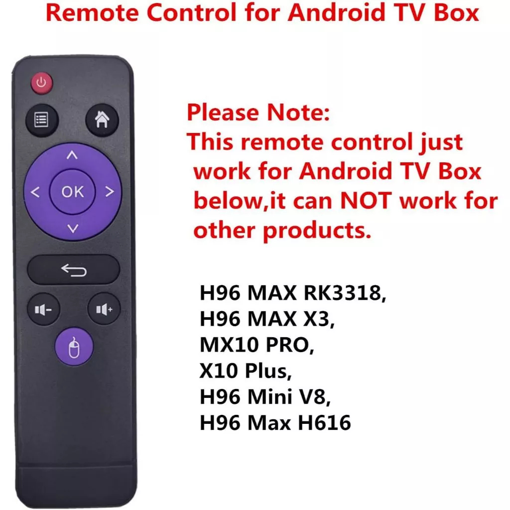 Thích hợp cho Android TV Box Điều khiển từ xa - Điều khiển từ xa thay thế Chỉ dành cho Android TV Bo