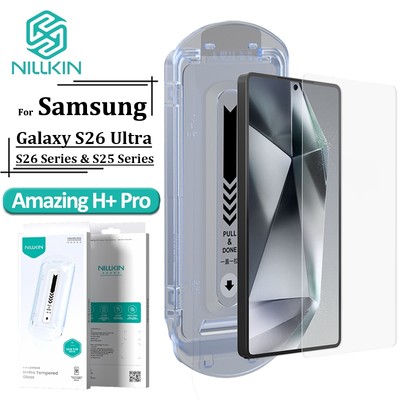 Kính cường lực NILLKIN cho Samsung Galaxy S26 Ultra S26 / S25 Ultra S25 edge H + Pro Dễ dàng cài đặt Bảo vệ màn hình chống chói