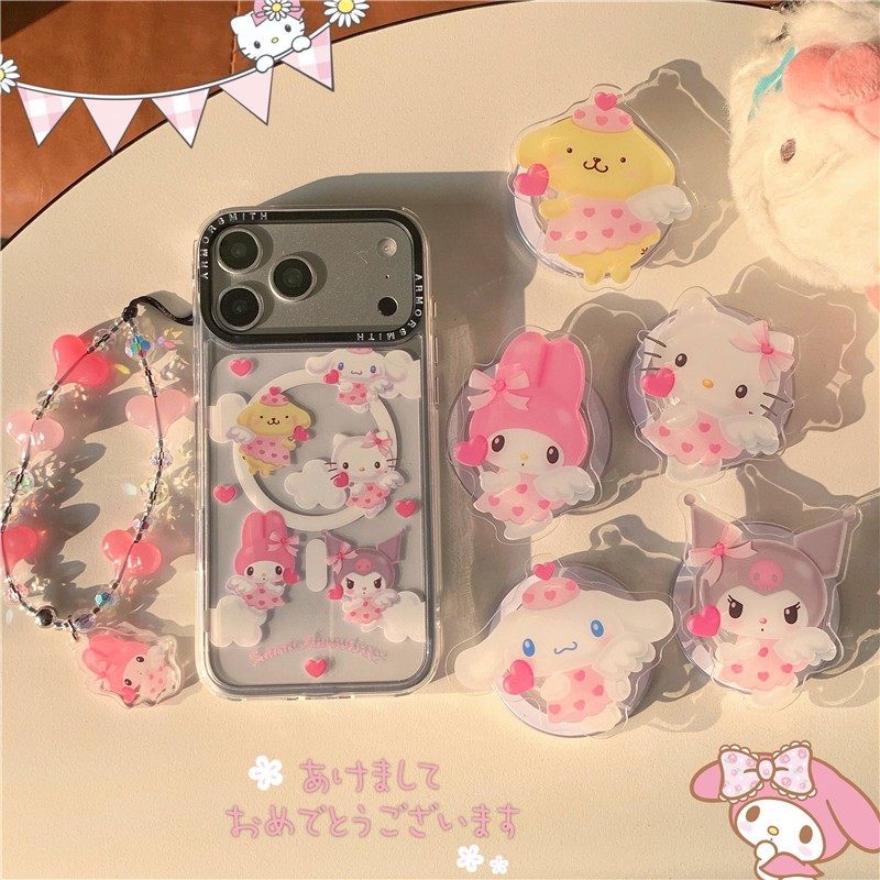 Ốp điện thoại chất liệu Acrylic họa tiết hoạt hình iPhone 17 Pro Max (4)