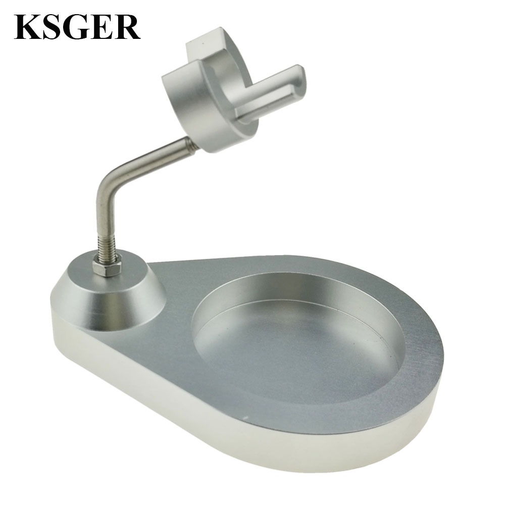 KSGER Nhôm Hàn Trạm DIY T12 Sắt OLED Trạm Giá Đỡ FX9501 Tay Cầm Máy Hàn Đầu STC STM32 Hợp Kim Sting 