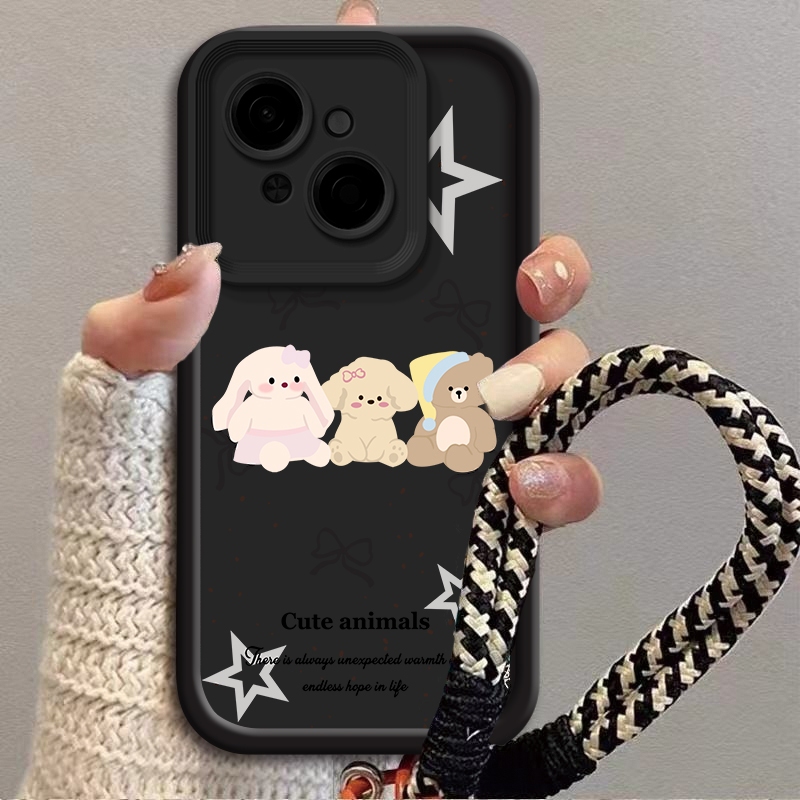 Vỏ Gấu Nơ Cho Tecno POP 9 Tecno POP 10 SPARK GO 1 SPARK GO 1S SPARK GO 2025 SPARK GO2 = SPARK GO 2S 